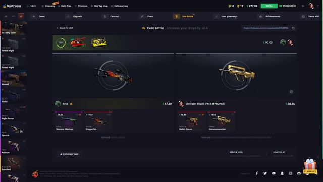 HELLCASE'DE EN KOLAY ŞEKİLDE NASIL KATLANIR ? 😱 | PROMO CODE (200$ GIVEAWAY) смотреть онлайн