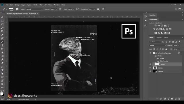How To Add A Torn Paper Effect To Your Poster Designs | Photoshop Tutorial | Lineworks смотреть онлайн
