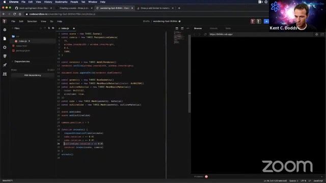 3D with React (and Three.js with react-three-fiber) смотреть онлайн