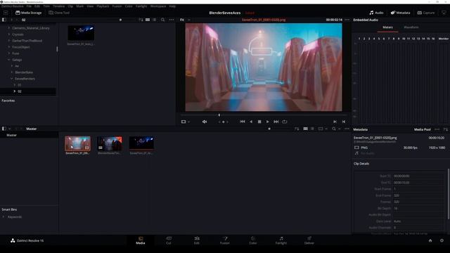 ACES WORKFLOW BLENDER смотреть онлайн