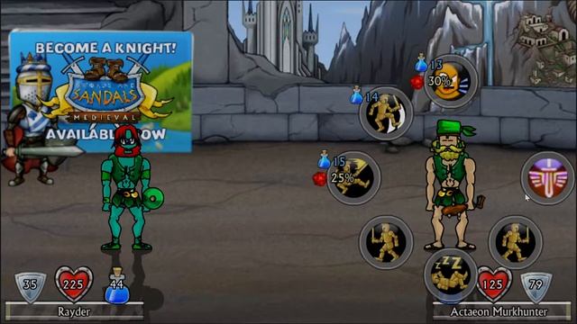 Swords and Sandals 5 Redux - Android gameplay GamePlayTV смотреть онлайн