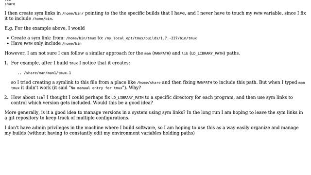 Unix & Linux: Using symbolic links and git to manage build versions смотреть онлайн