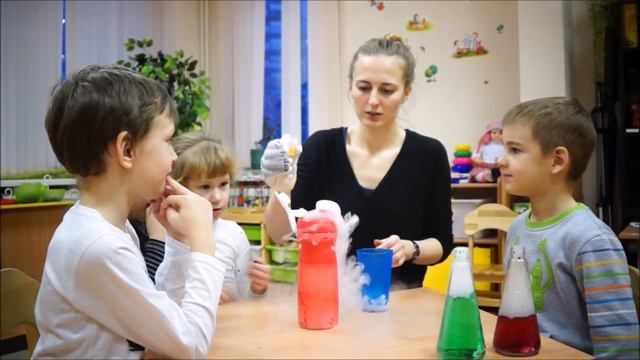 Лаборатория юных исследователей Опыты с сухим льдом смотреть онлайн
