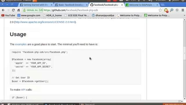 Facebook login system Part 03 смотреть онлайн