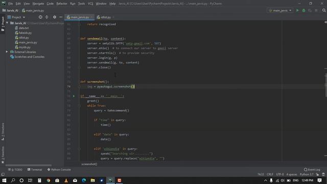 Take Screenshot with Jarvis | (in Hindi) Learn to create J.A.R.V.I.S. | Python | Part 15 смотреть онлайн