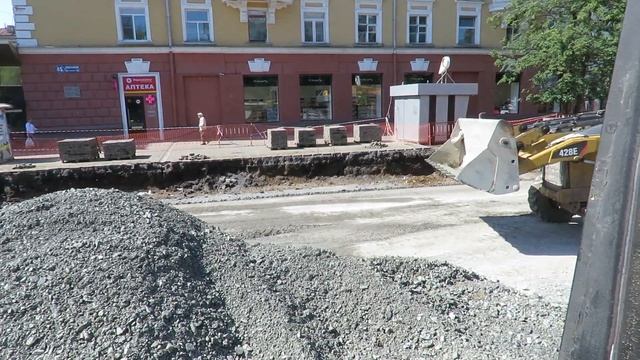 Ремонт дороги на пр-кте Советский Кемерво смотреть онлайн
