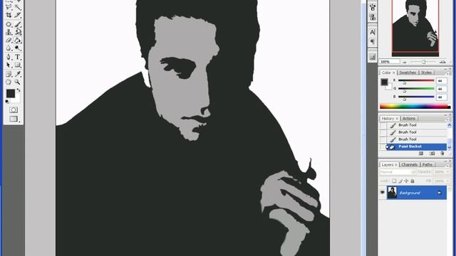 Multilayer Stencils in Photoshop (3 of 5) смотреть онлайн