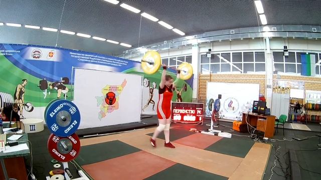 Злобина Эвелина.30 апреля 2021г.Первенство Р. К. (юниоры до 20 лет)