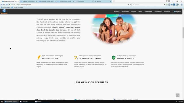 Slimjet is a good web browser for PC смотреть онлайн