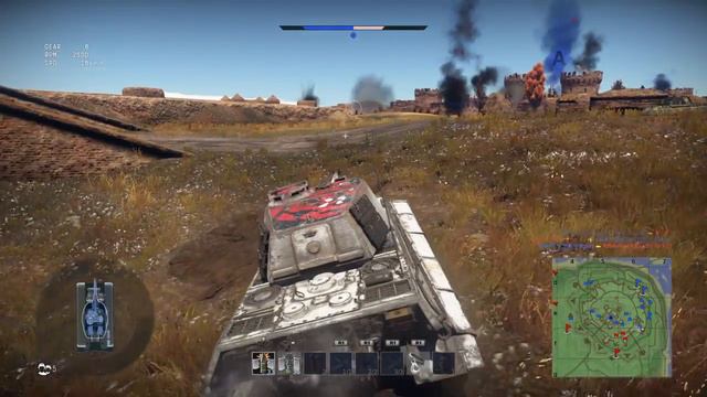 War Thunder - Tiger 2H Vs Tiger, Panther A, KV85, Tiger II P