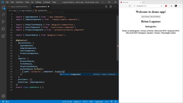 Learn Angular: Angular Route Navigation смотреть онлайн
