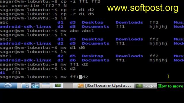 How to move files in directory in Debian смотреть онлайн