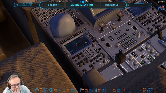 X-plane 11 - IFR - A350-900 FlightFactor - Lech Walesa (EPGD) vers M.R. Stefanik (LZIB) смотреть онлайн