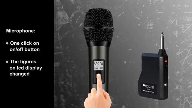 Tutorial on FIFINE Wireless Handheld Microphone K035B смотреть онлайн