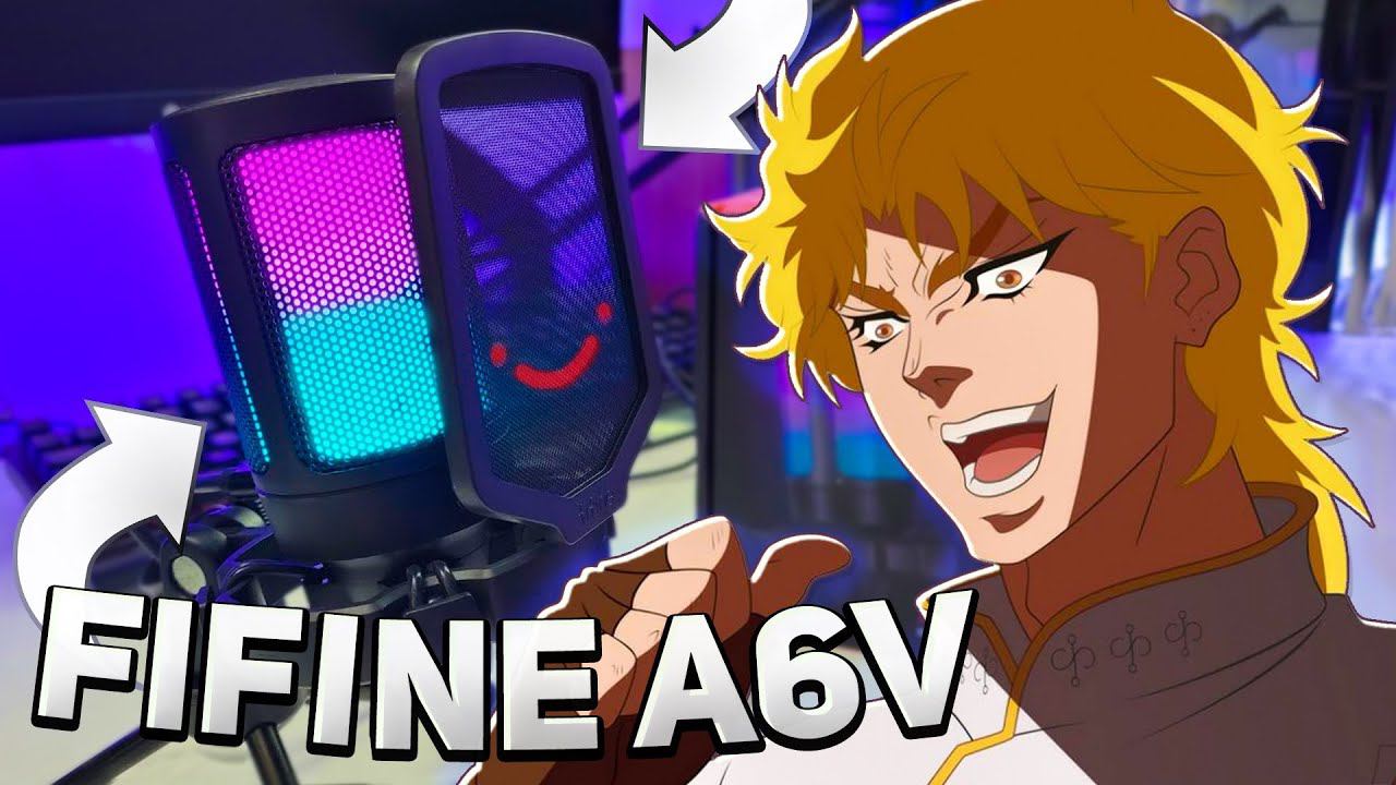 Обзор на микрофон от FIFINE! Бюджетный микрофон Fifine Ampligame A6V для игр и стримов! смотреть онлайн