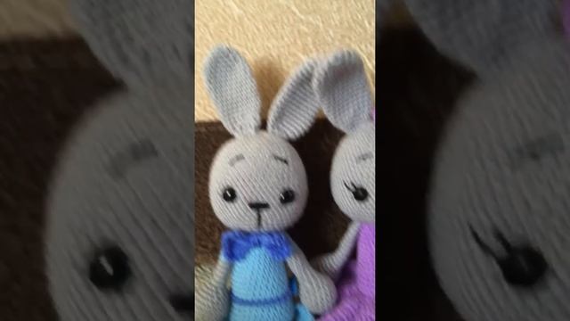 ❤️Парочка Зайчат❤️ @Mary_Vyazhet смотреть онлайн