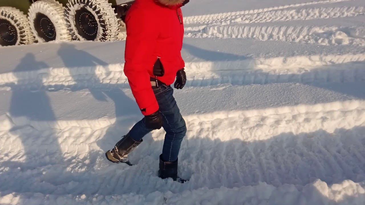 Буровая Тром 8 по снегу смотреть онлайн