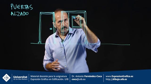 Cómo dibujar una puerta en alzado paso a paso. Dibujo y arquitectura. смотреть онлайн