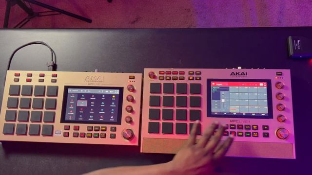GOLD MPC LIVE 2 UNBOXING- MPC LIVE 1 VS MPC LIVE 2 (COMPARISON)