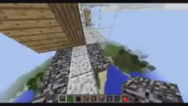 МАЙНКРАФТ. MINEKRAFT. СТРОИМ ДОМ В ОБЛАКАХ. смотреть онлайн