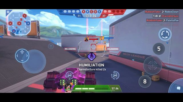 Mech Arena - Gameplay Walkthrough Part 150 -Carapace🔥OMG!(iOS,Android) смотреть онлайн