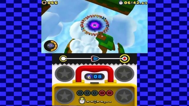 Sonic Lost World (3DS) walkthrough (w/ commentary) Part 6 - From Casinos to Sky Roads! смотреть онлайн