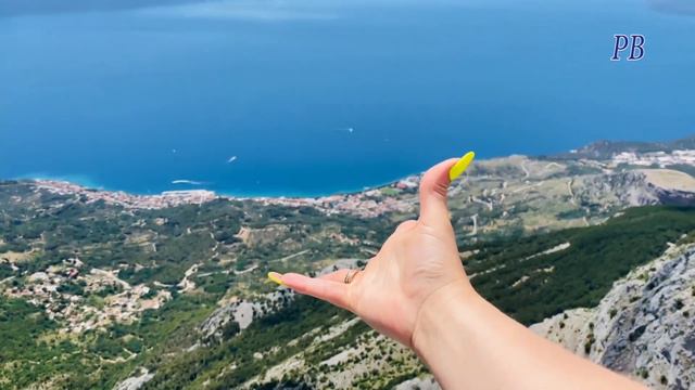 Biokovo.Самое крутое место хорватии Биоково .На горе Свети-Юре.стеклянный мост. смотреть онлайн