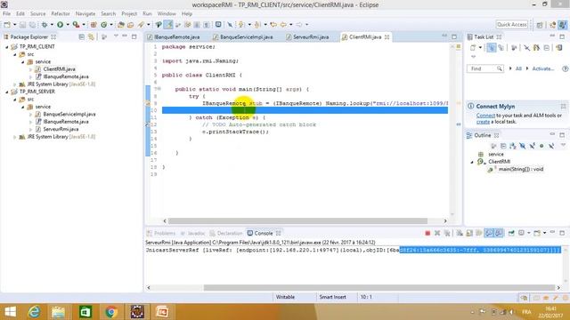 ✪ First Test : TP 1 Java RMI ✪ HD смотреть онлайн
