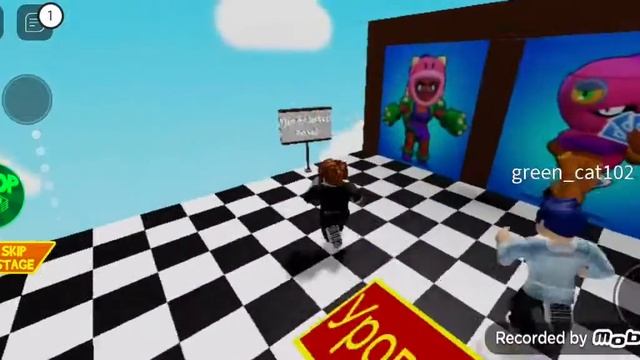 Играем в игру roblox Угадай поискину бравлера смотреть онлайн