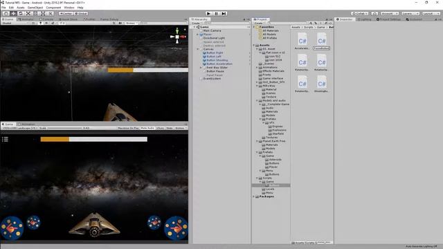 Создание интерфейса в Unity3d