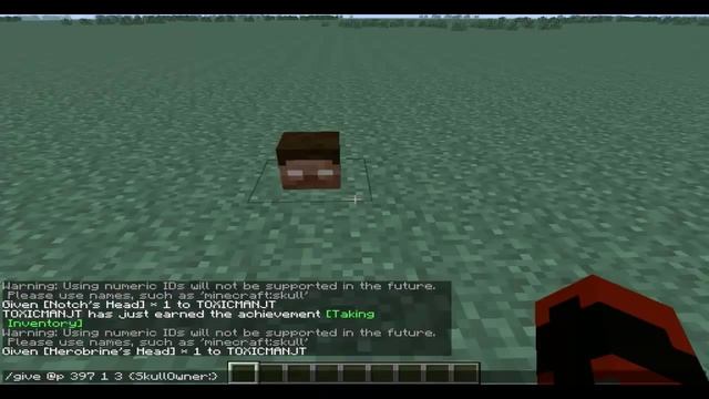 как сделать голову в майнкрафт! смотреть онлайн