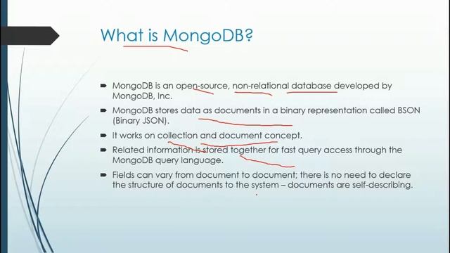 MongoDB tutorial in hindi | Part-1 Introduction to MongoDB | What is MongoDB ? смотреть онлайн