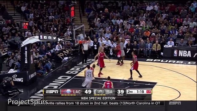 Kawhi Leonard Full Highlights Spurs vs Clippers 2015.01.31 - 24 Pts, 5 Reb, 3 Stl - Project Spurs смотреть онлайн