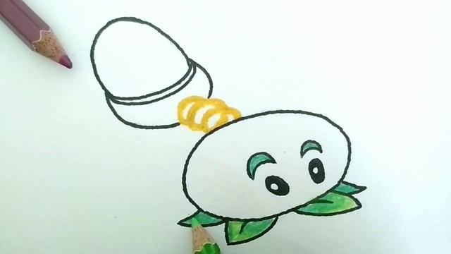 How to Draw Melon pult | Plants vs Zombies 2 смотреть онлайн