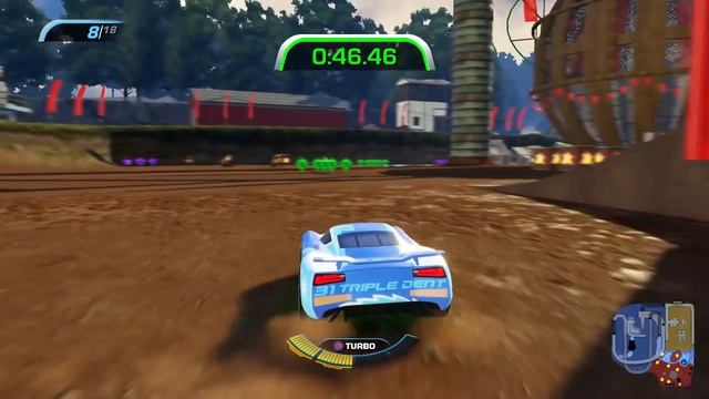 Cars 3: Driven to Win - Thomasville Playground Mode - PS4 Gameplay смотреть онлайн