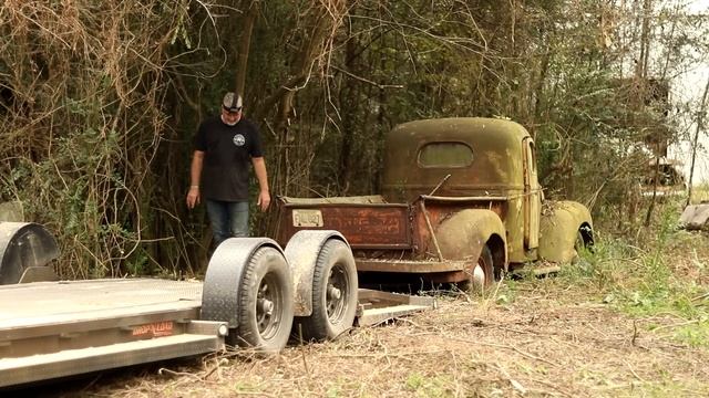 Abandoned Truck Rescued From Woods After 50 Years| 1946 International Overtaken By Nature | RESTORE