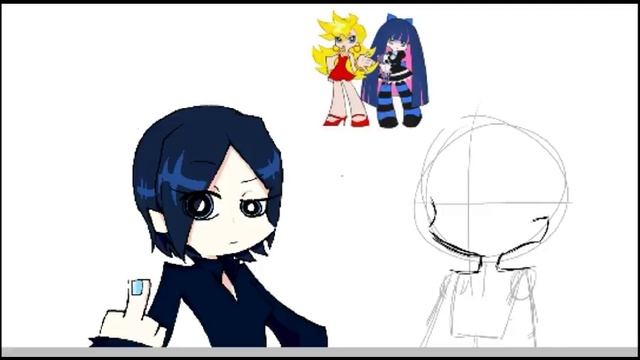 [Speedpaint] Balisha & Neesa - art style challenge [Panty and stocking] смотреть онлайн