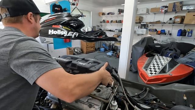 First Startup Of The V8 Turbo Jetski! смотреть онлайн