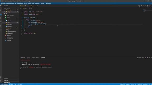 React JS - Компоненты и свойства. Функциональные и классовые компоненты. смотреть онлайн