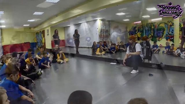 Мастер класс bboy BeatmasterT - Раменское Техникс dance family смотреть онлайн