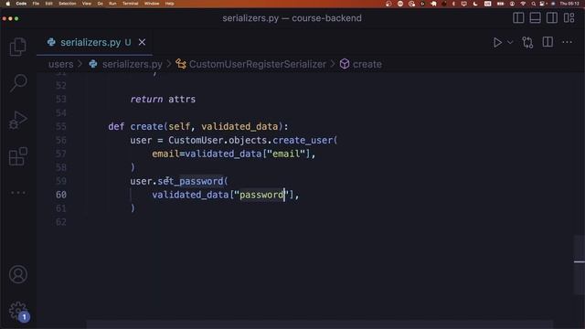 User Registration Endpoint - Free Full-stack Course ? смотреть онлайн
