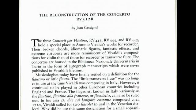 Dorothee Oberlinger plays Vivaldi Concerto RV 312R (3rd movement) смотреть онлайн