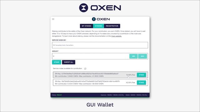Oxen Guide — Staking to an Oxen Service Node смотреть онлайн