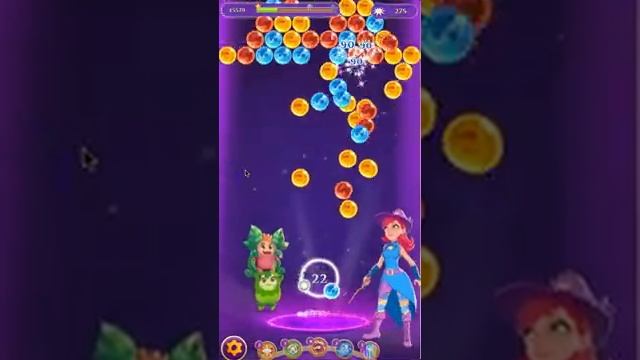 Bubble Witch 3 Saga Level 962 (introducing Tricksies' Orb) смотреть онлайн