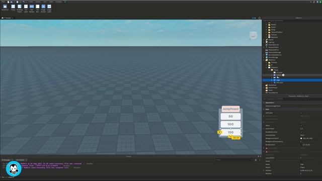 How to Set Multiple Jump Power for Your Character Using a GUI | Roblox Studio смотреть онлайн