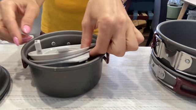 К путешествию готовы. Набор посуды в дорогу