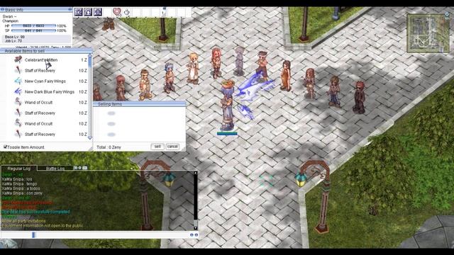 Ragnarok Online - Duplicar Zeny (Efecto visual (HD) ) смотреть онлайн