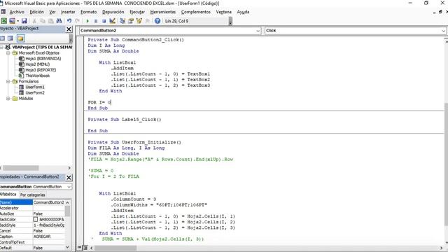 SUMAR DATOS DE UN LISTBOX EN FORMULARIO DE EXCEL VBA - [100% FACIL] ✅✅ | CONOCIENDO EXCEL смотреть онлайн