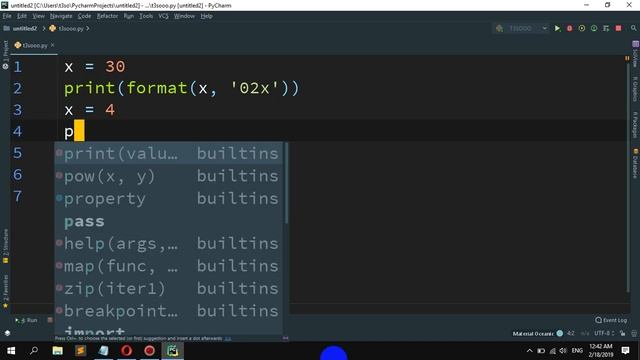 How to Convert decimal to hexadecimal in Python смотреть онлайн
