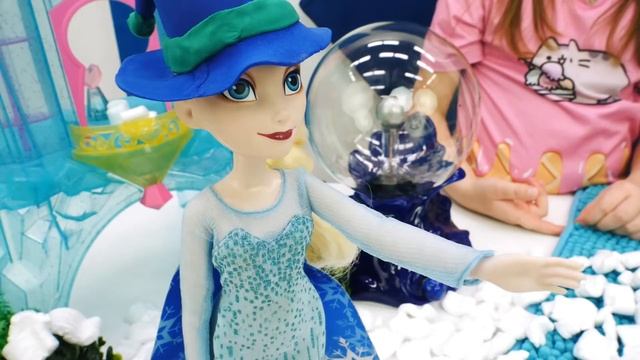 Холодное сердце - Принцесса Эльза всех замораживает! – Видео игры для девочек. смотреть онлайн